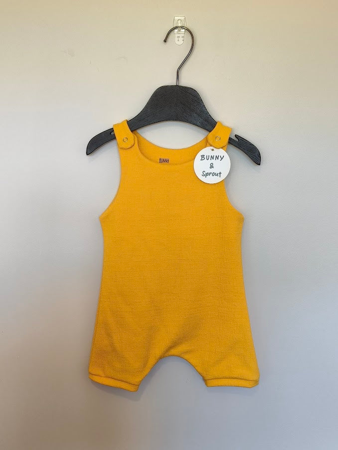 Stretch Romper- yellow