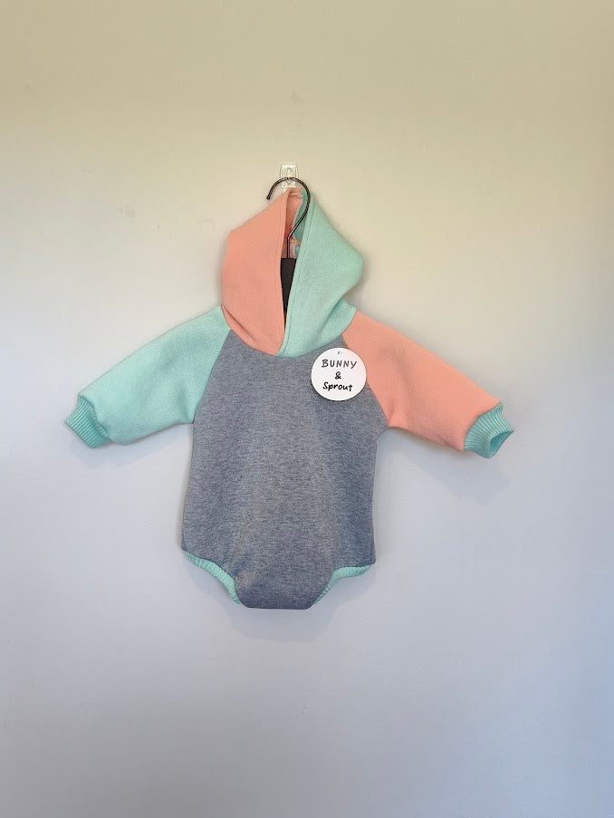 Colour Block Romper