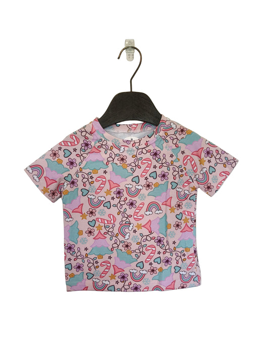 Christmas T-Shirt - Pink Candycane